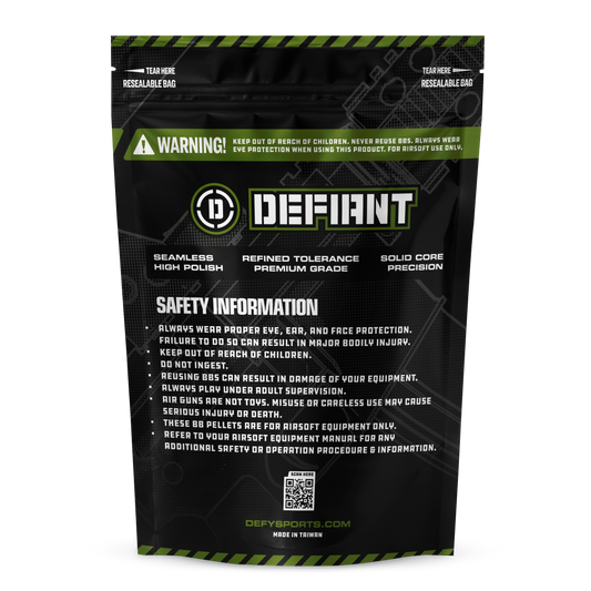 Defiant Biodegradable Airsoft BBs