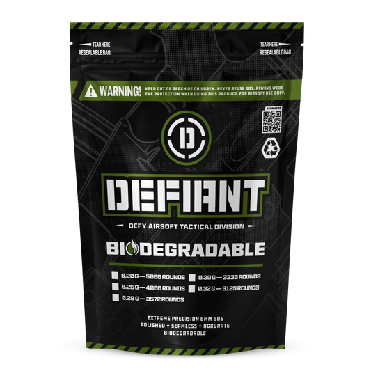 Defiant Biodegradable Airsoft BBs