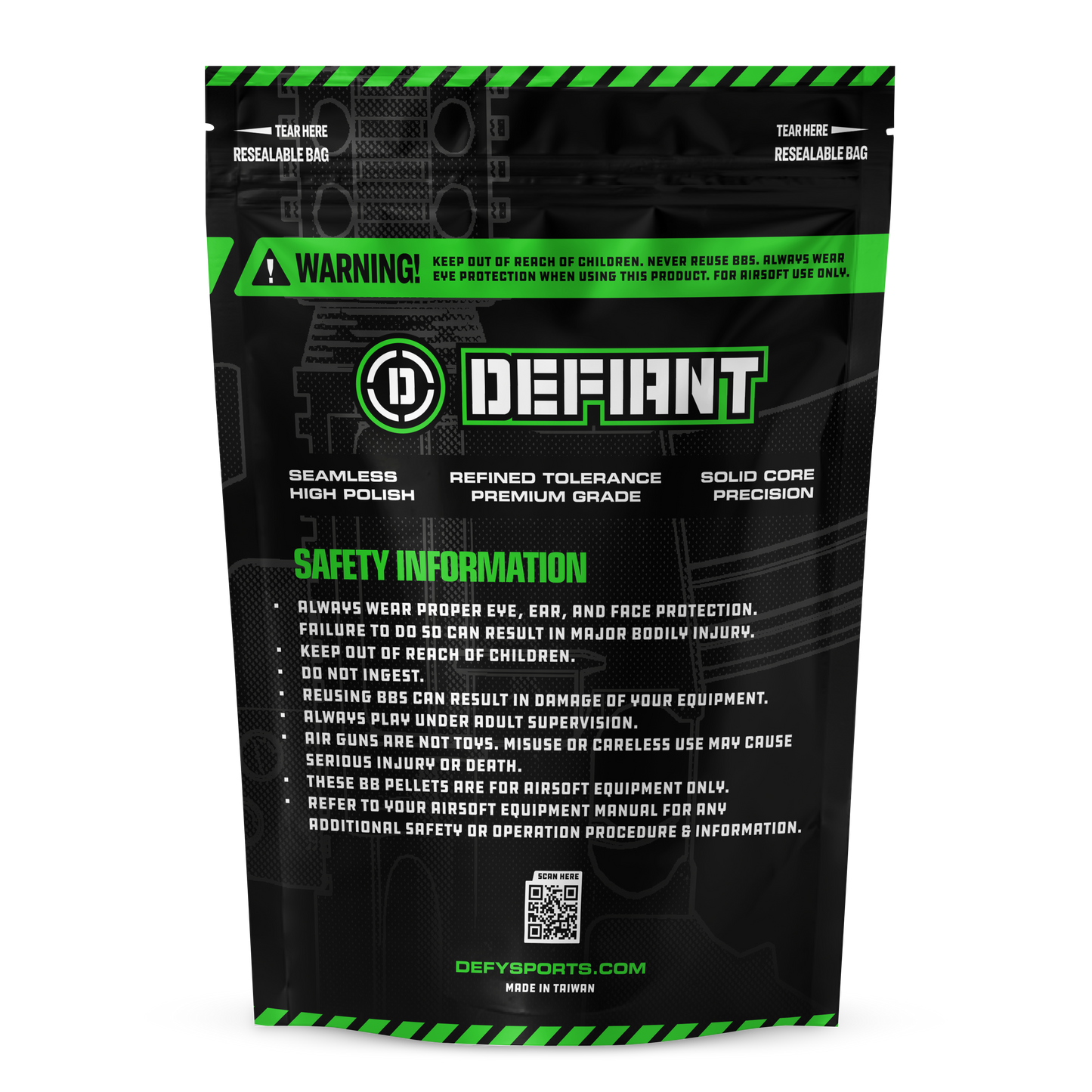 Defiant Competition Airsoft BBs