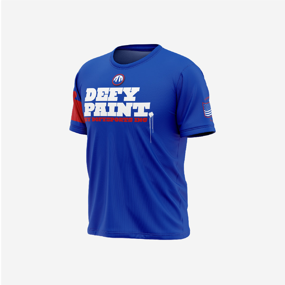 Defy Dry Fit T-Shirt "Wepnz x Defy" (RED LEGION)